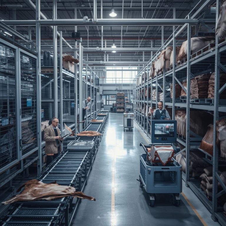 Logistica delle pelli