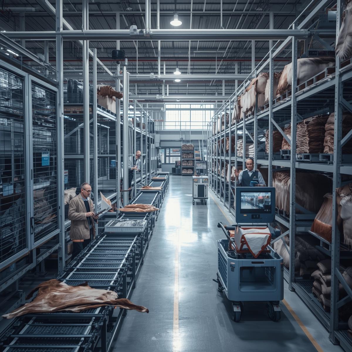 Logistica integrata per il settore della concia: perché le soluzioni modulari sono decisive per la gestione delle pelli