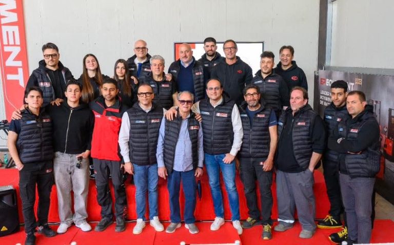 Carrelli elevatori EP Equipment durante il Dealer Day organizzato da OMCS Eurolifter