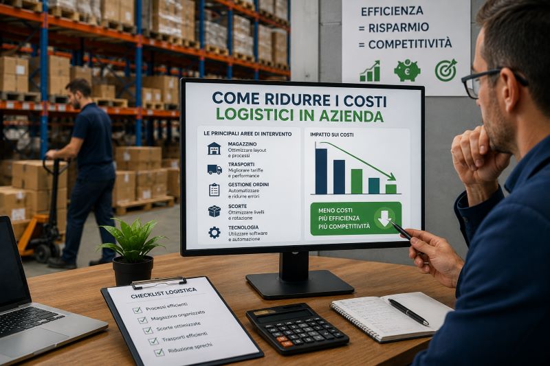 ottimizzazione dei costi logistici in magazzino aziendale