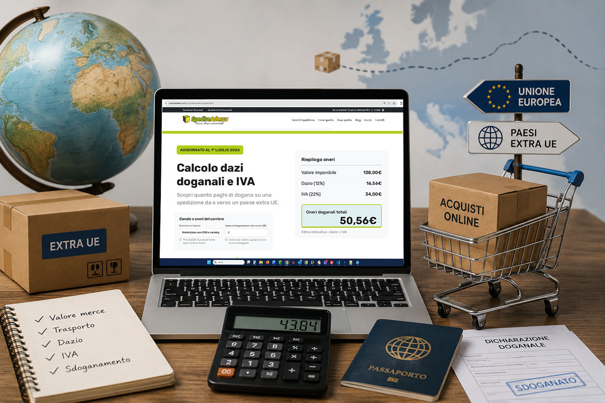 Calcolatore Online Dazi Doganali
